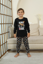 Kapitex 7101 Erkek Çocuk Uzun Kol Pijama Takımı - Görsel 3