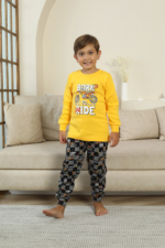Kapitex 7101 Erkek Çocuk Uzun Kol Pijama Takımı - Görsel 4