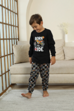 Kapitex 7101 Erkek Çocuk Uzun Kol Pijama Takımı - Görsel 5
