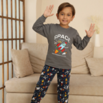 Kapitex 7114 Erkek Çocuk Uzun Kol Pijama Takımı