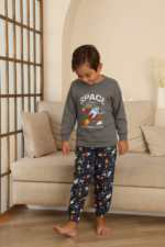 Kapitex 7114 Erkek Çocuk Uzun Kol Pijama Takımı - Görsel 2