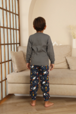 Kapitex 7114 Erkek Çocuk Uzun Kol Pijama Takımı - Görsel 5
