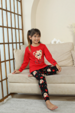 Kapitex 8222 Kız Çocuk Uzun Kol Pijama Takımı - Görsel 2