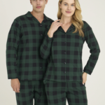 Kocabey 9209-K Kadın Apaj Yaka Pijama Takım