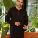 Kocabey 9250 Erkek Midi Yaka Pijama Takım