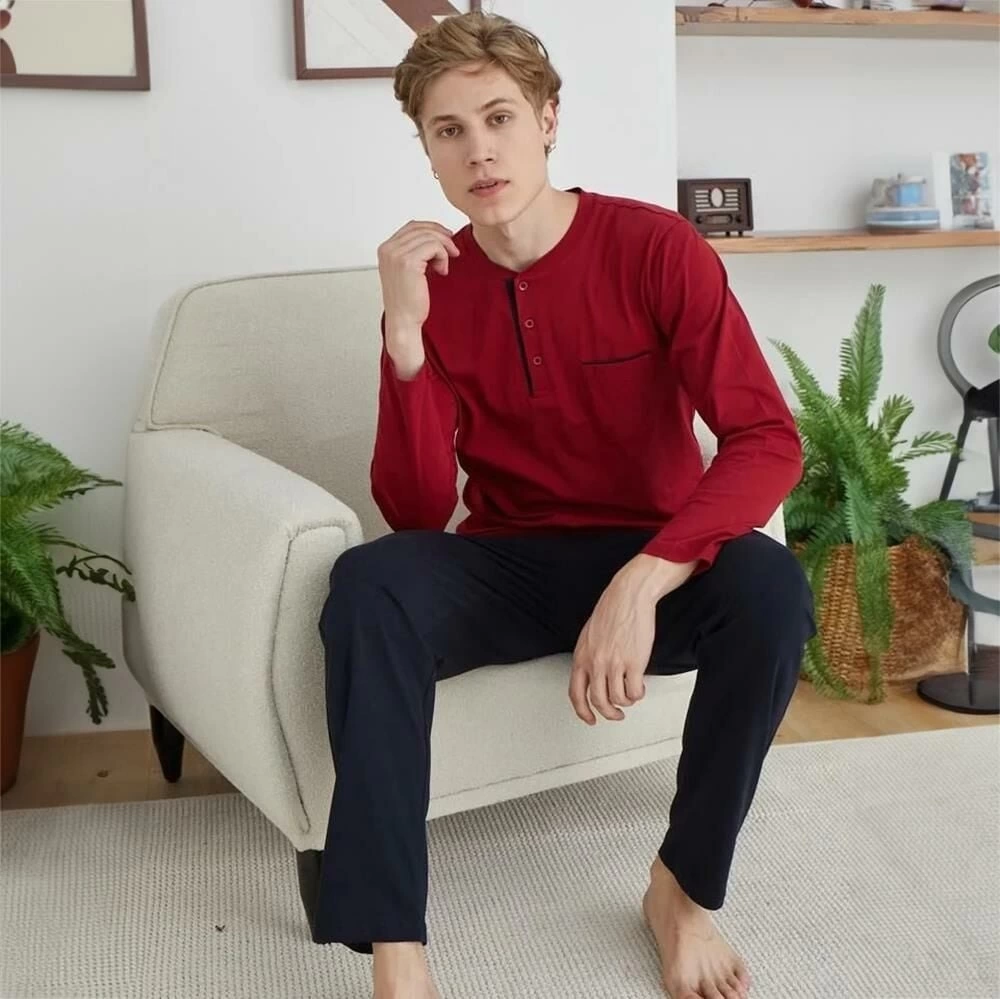 kocabey-9250-erkek-midi-yaka-pijama-takimi-75050813-sw1000sh999 Kocabey 9250 Erkek Midi Yaka Pijama Takım - Görsel 1