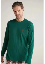 Nautıca M630 Erkek Uzun Kollu Ekoseli Pijama Takımı - Görsel 2