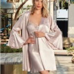 Nurteks 5390 Saten Gecelik Takımı