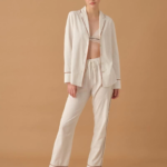 Pierre Cardin 25235 Kadın 3'Lü Braletli Biyeli Pijama Takım