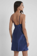 Pierre Cardin 624 Bayan Battal Kısa Saten Gecelik - Görsel 2