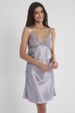 Pierre Cardin 624 Kısa Saten Gecelik - Görsel 4