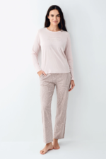 Pierre Cardin 9096-S Kadın Uzun Kol Pijama Takım - Görsel 2