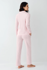 Pierre Cardin 9115-S Kadın Uzun Kol Pijama Takımı - Görsel 4