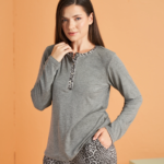 PJS 28047 Kadın Patlı Pijama Takım