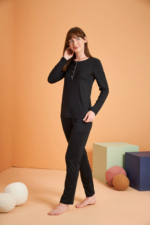 PJS 28048 Kadın Patlı Pijama Takım - Görsel 2