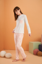 Pjs 28056 Kadın Patlı Pijama Takım - Görsel 2