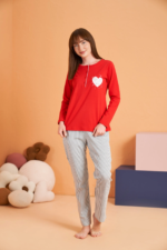 Pjs 28062 Kadın Patlı Pijama Takım - Görsel 2