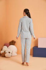 Pjs 28064 Kadın Düğmeli Pijama Takım - Görsel 4