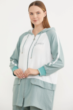 Sementa 76318 Fermuarlı Tunik Krep Takım - Görsel 3