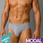 Star 109 Erkek 3'lü Modal Slip