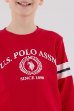 U.S. Polo Assn Kids 2201-G Erkek Çocuk Eşofman Takımı - Görsel 4