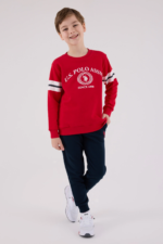 U.S. Polo Assn Kids 2201-G Erkek Çocuk Eşofman Takımı - Görsel 2