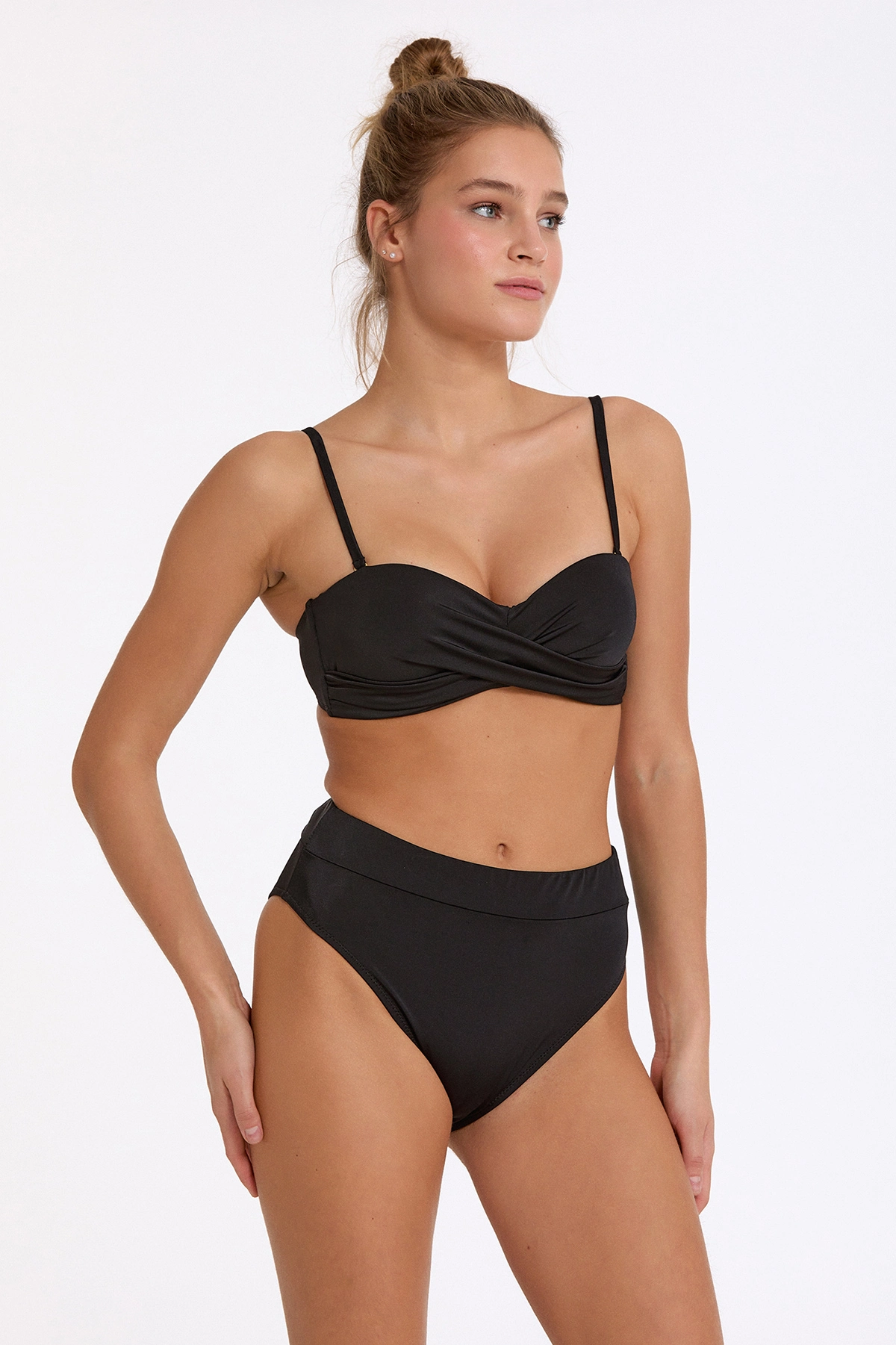 6a0daad01943e-88518611-sw1200sh1801 Argento 1478-3001 Kadın Double Push-up Bikini Takımı - Görsel 1