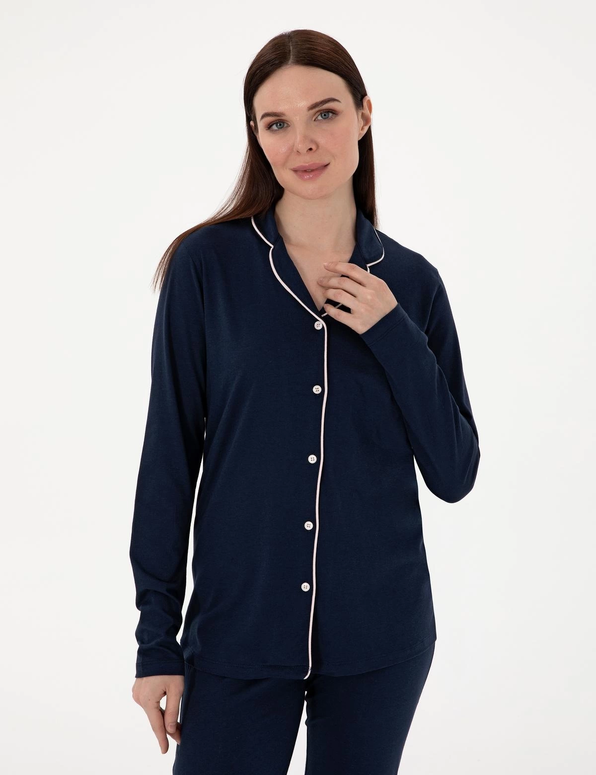 pierre-cardin-7717-s-bayan-gomlek-pijama-takimi-37462591-sw1200sh1560 Pıerre Cardın 7717-S Bayan Gömlek Pijama Takımı - Görsel 1