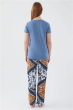 Pierre Cardin 8507-S Kadın Kısa Kol Pijama Takımı - Görsel 5