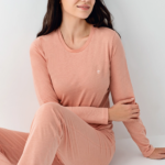 Pierre Cardin 9063-S Kadın Uzun Kol Pijama Takım