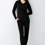 Pierre Cardin 9070-X Kadın Battal Uzun Kol Pijama Takım