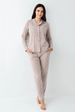 Pierre Cardin 9098-S Kadın Uzun Kol Pijama Takımı - Görsel 2