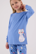 RolyPoly 3697-G Kız Çocuk Uzun Kol Pijama Takım