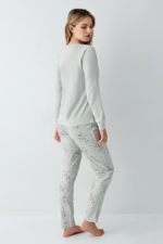 RolyPoly 3703-S Kadın Uzun Kol Pijama Takım - Görsel 4