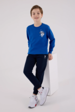 U.S. Polo Assn Kids 2204-G Erkek Çocuk Eşofman Takımı - Görsel 3