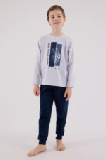 U.S. Polo Assn Kids 2206-4 Erkek Çocuk Pijama Takım - Görsel 2