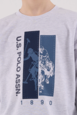 U.S. Polo Assn Kids 2206-4 Erkek Çocuk Pijama Takım - Görsel 5