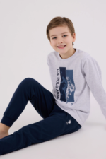 U.S. Polo Assn Kids 2206-4 Erkek Çocuk Pijama Takım - Görsel 3