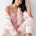 Pierre Cardin 9058-S 3'lü Pijama Takımı