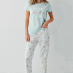 RolyPoly RP3810-S Kadın Kısa Kol Pijama Takımı
