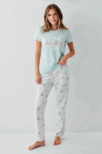 RolyPoly RP3810-S Kadın Kısa Kol Pijama Takımı