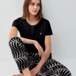 Pierre Cardin PC9165-X Kadın Kısa Kol Büyük Beden Pijama Takımı