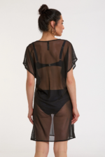 Argento 2095-3001 Kadın Aksesuarlı Kısa Kaftan - Görsel 2