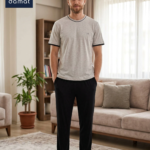 D's Damat 2601 Erkek Spring Kısa Kol Pijama Takımı