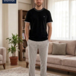 D's Damat 2601 Erkek Spring Kısa Kol Pijama Takımı
