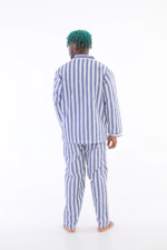 Kocabey 4007 Uzun Kol Çizgili Gaffur Erkek Pijama Takım - Görsel 4