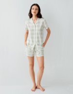 Arnetta 3578-S Kadın Gömlek Pijama Şort Takım - Görsel 2