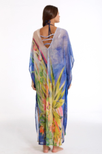 Argento 2083-3044 Kadın Uzun Kaftan - Görsel 3