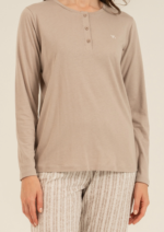 Arnetta 3779-S Kadın Uzun Kollu Pijama Takım - Görsel 3