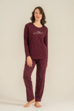 Arnetta Ar3774-S Kadın Uzun Kollu Pijama Takım - Görsel 5